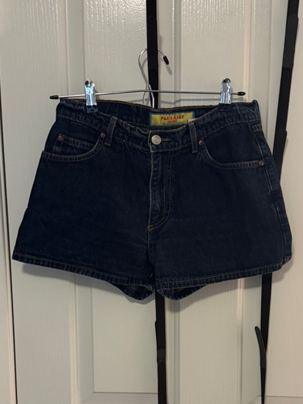 Paris Blues Dark Blue Denim Shorts